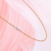 TAP by Todd Pownell Single Free-Set Marquise Diamond Necklace